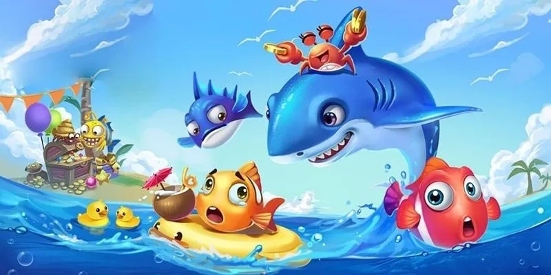 Săn thưởng cực đã với game bắn cá thú vị